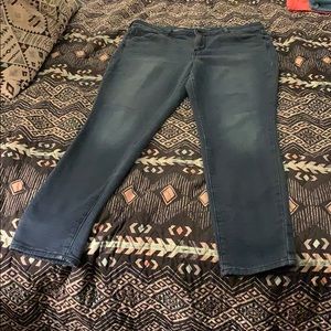 Old Navy mid-Rise Rockstar jeans